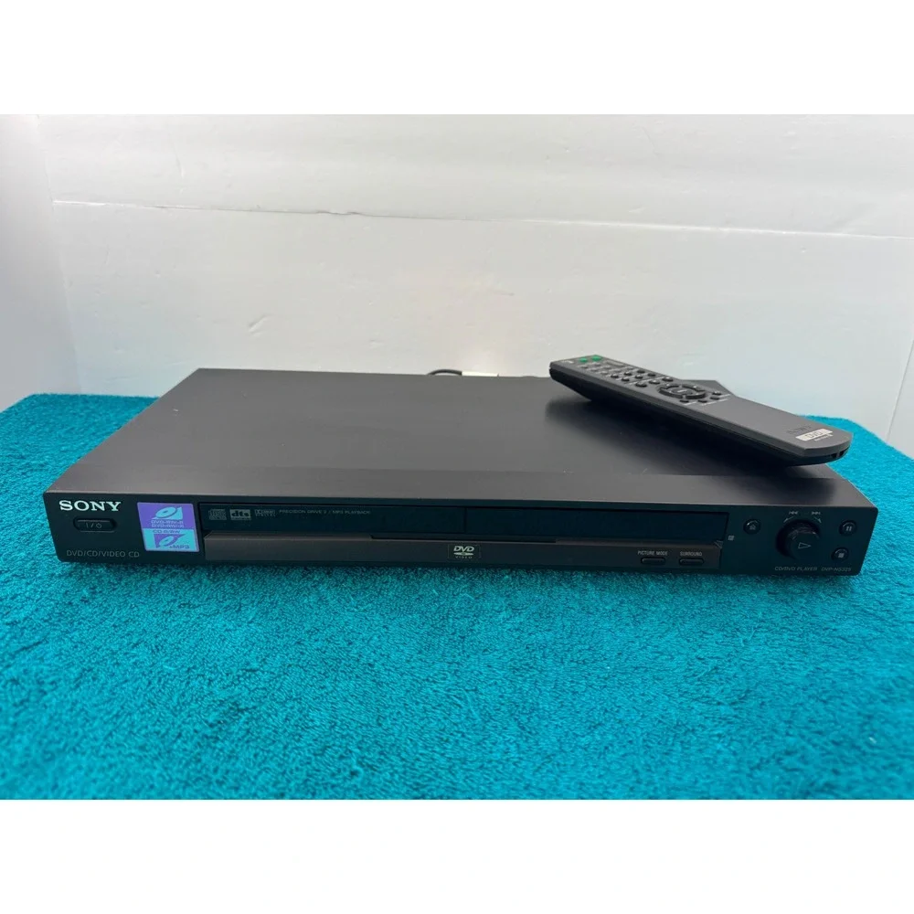 Sony DVP-NS325 DVD CD Player Black Precision Drive 2 Dolby Digital with Remote